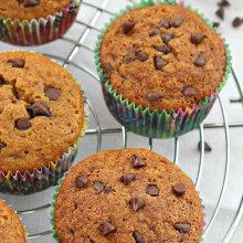 Banana Chocolate Chip Muffins