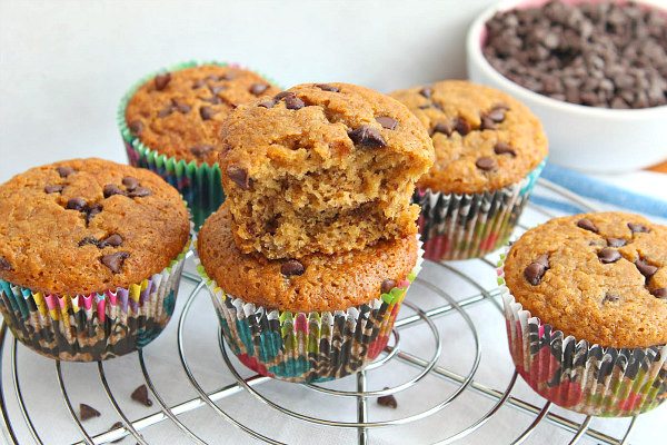 Banana Chocolate Chip Muffins