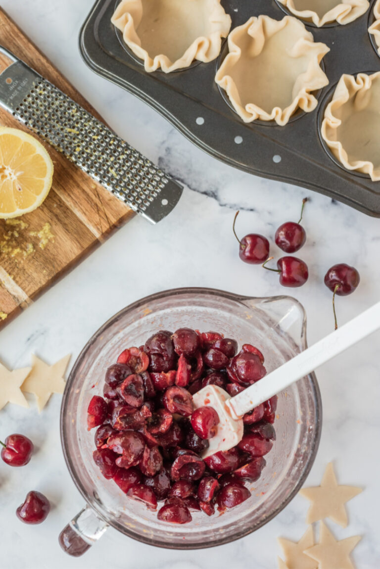Cherry Pie Cups - Recipe Girl