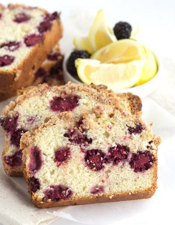 Lemon Blackberry Bread Recipe