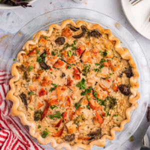 lobster quiche