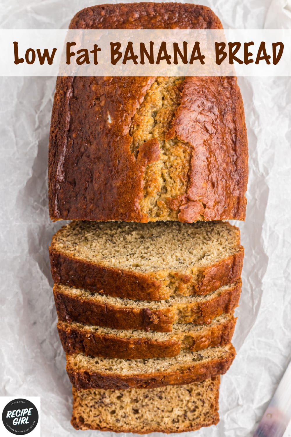 Low Fat Banana Bread - RecipeGirl