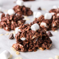 no bake rocky road cookies