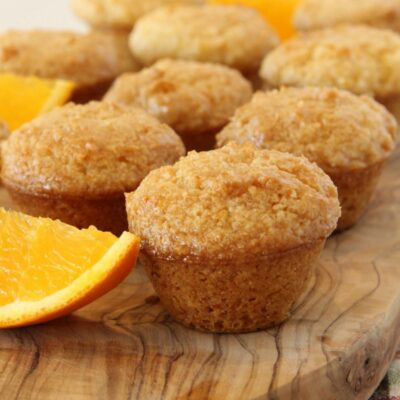 orange mini muffins