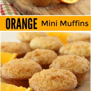 orange mini muffins