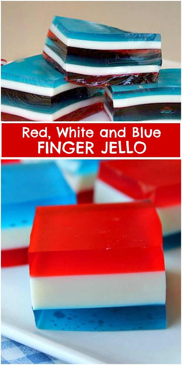 Red White & Blue Jello Mold - CincyShopper