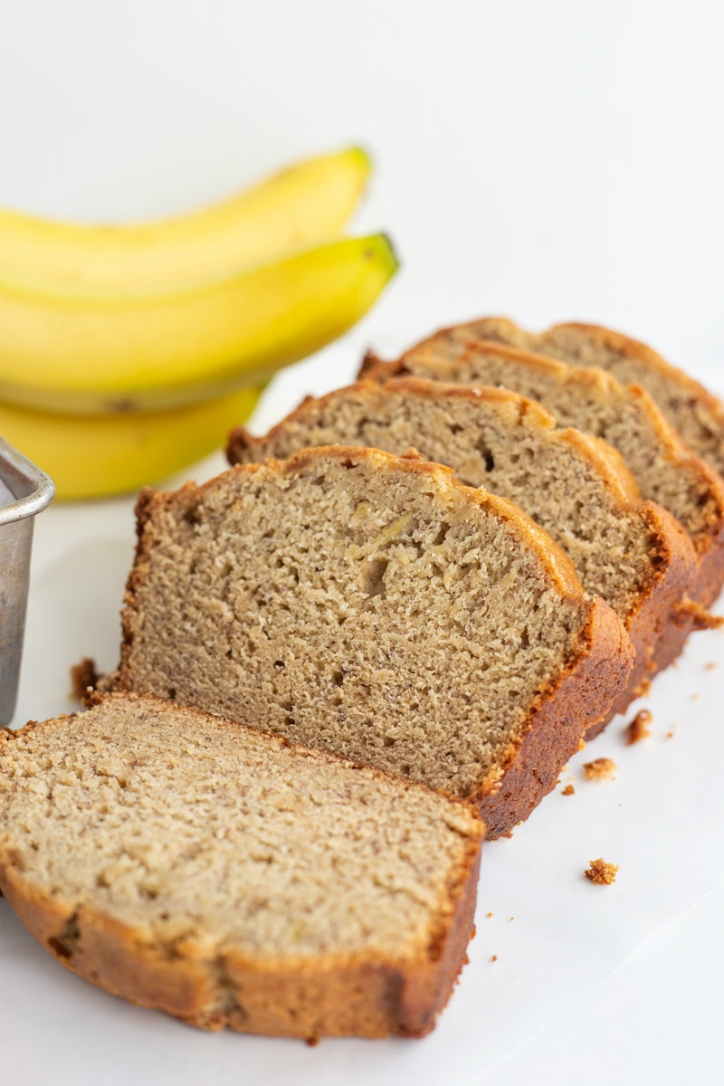 Sliced Best Banana Bread