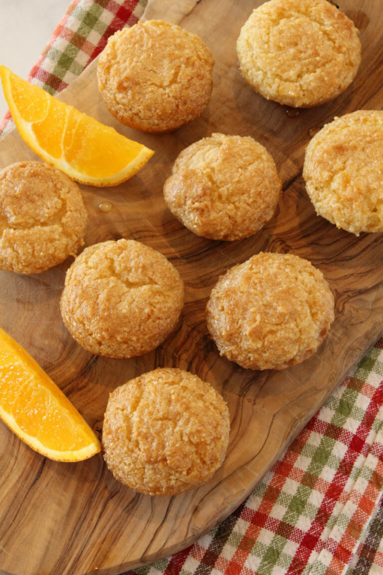 Orange Miniature Muffins