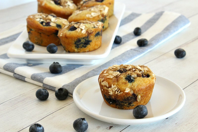 Blueberry Cinnamon Muffins Recipe Girl