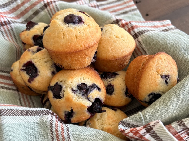 Old Fashioned Blueberry Muffins