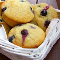 Old Fashioned Blueberry Muffins