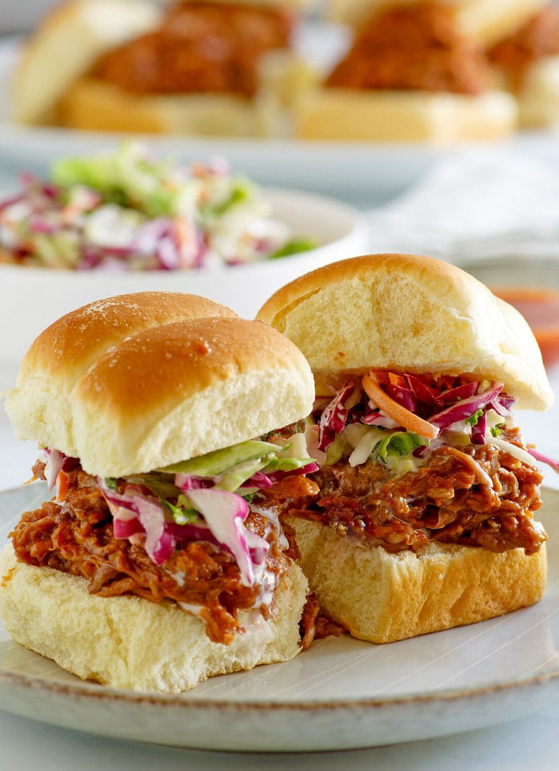 Carolina BBQ Pork Sliders 