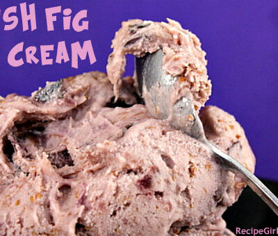 Fresh Fig Ice Cream