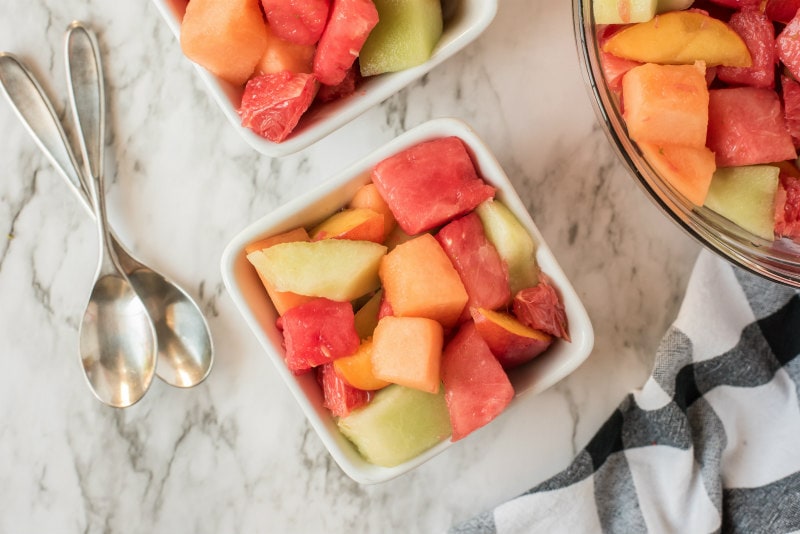 Fruit Salad with Lime Syrup Image