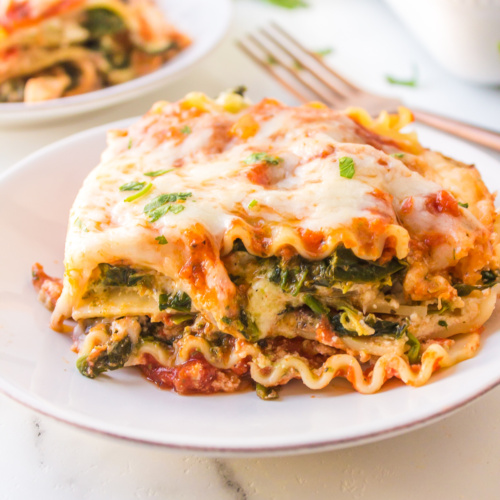 Super Fast Spinach Pesto and Cheese Lasagna Recipe Girl