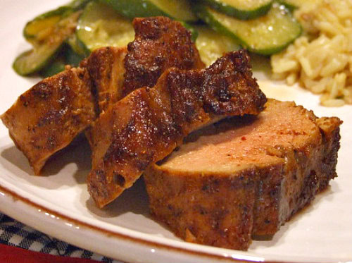 Sweet and Tangy Roasted Pork Tenderloin