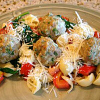 Cavatelli with Meatballs