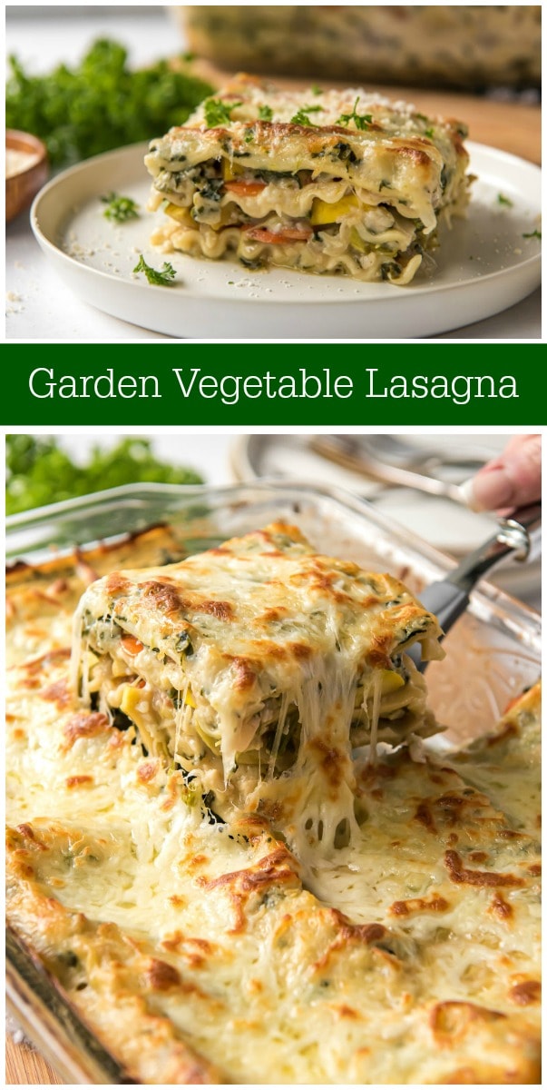 Garden Vegetable Lasagna - Recipe Girl