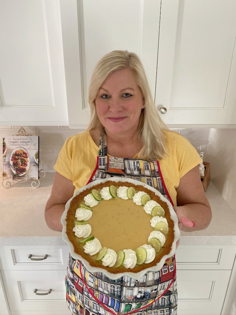 RecipeGirl with Key Lime Pie