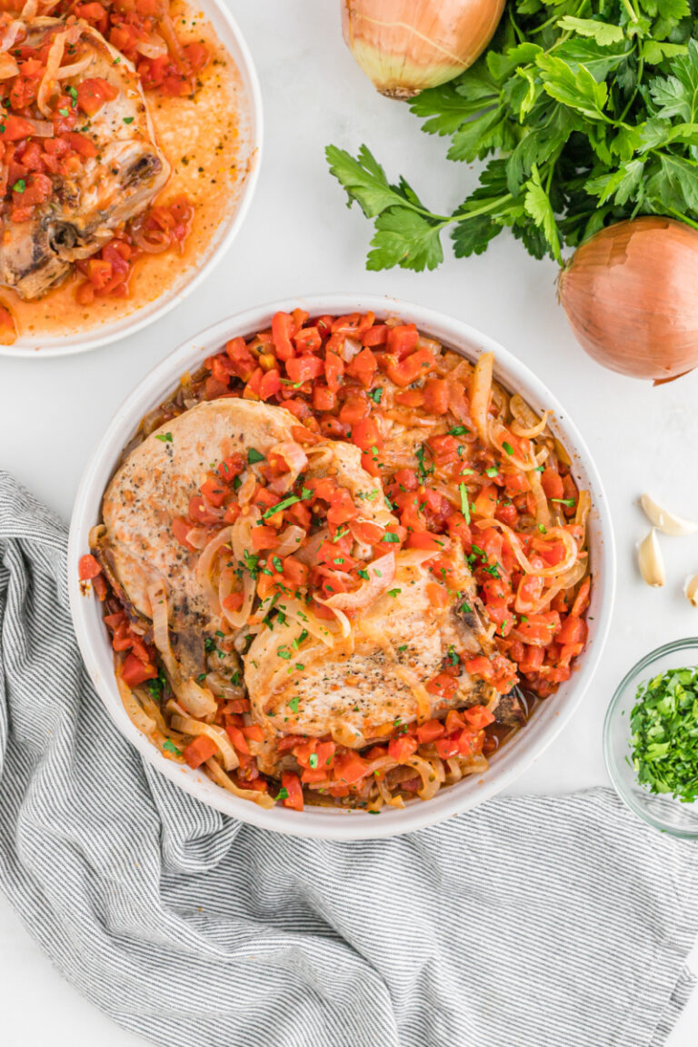 Pork Chops Pizzaiola Recipe Girl