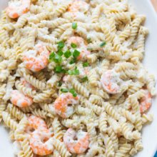 Rotini with Shrimp