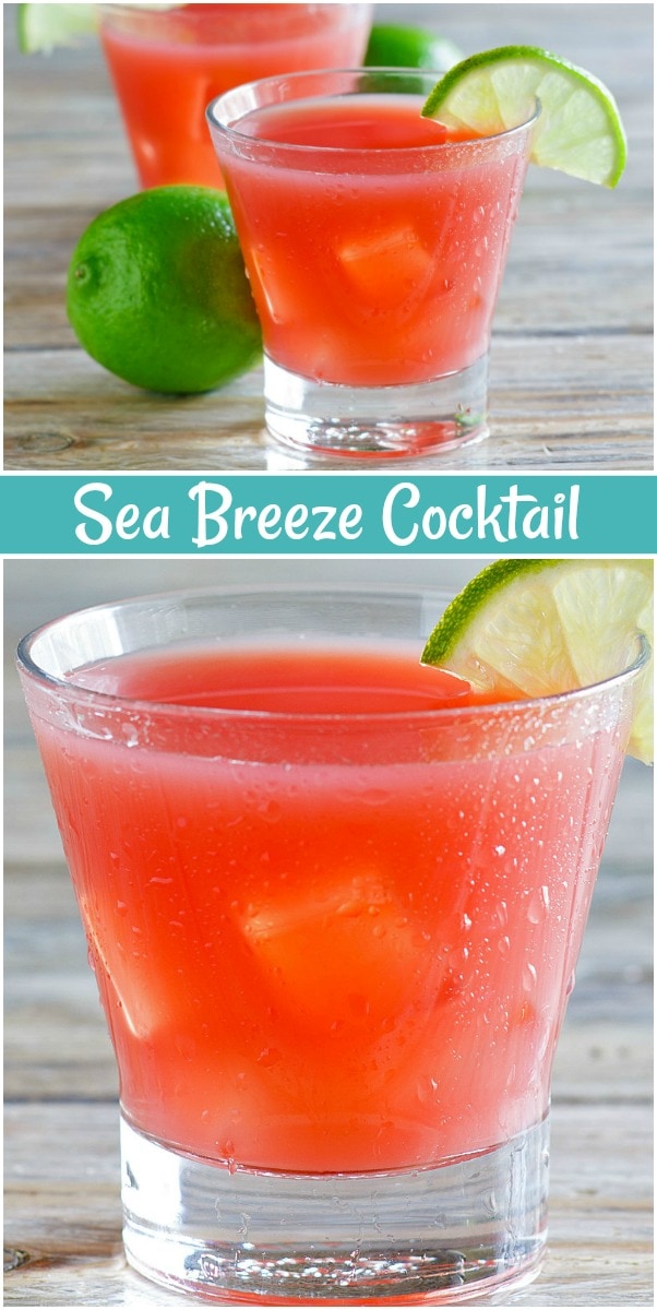 How to Make a Sea Breeze Cocktail - Recipe Girl