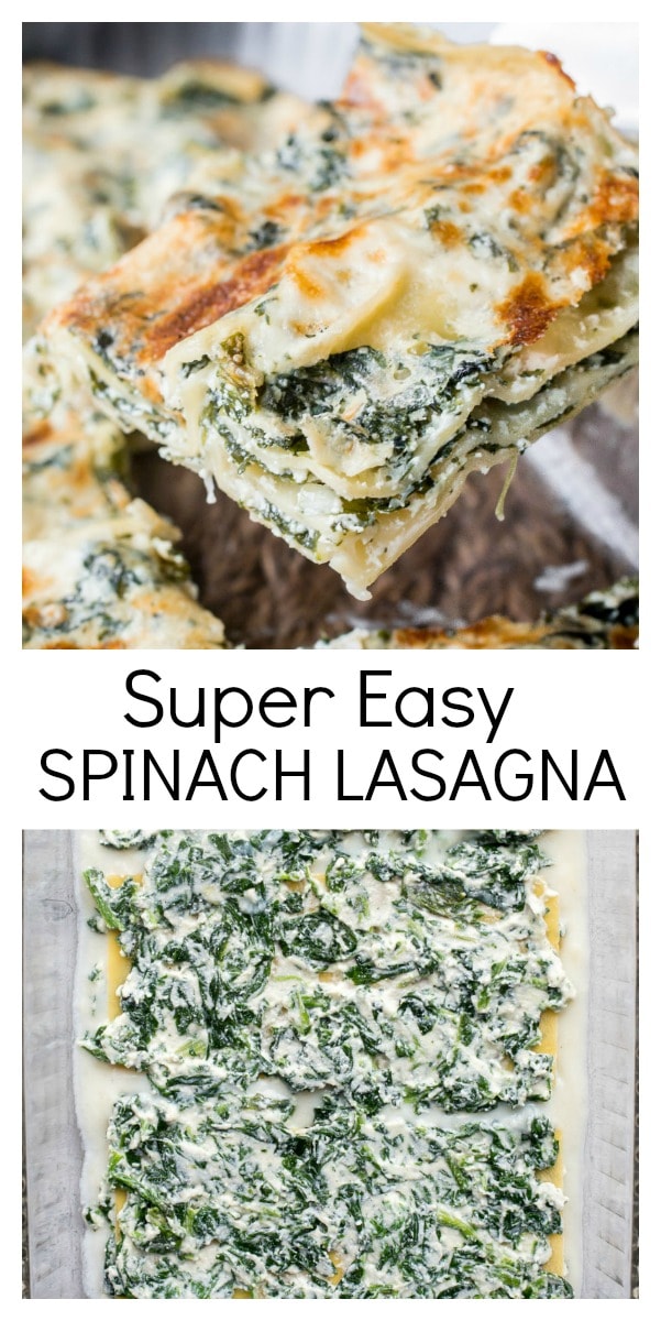 Easy Spinach Lasagna - Recipe Girl