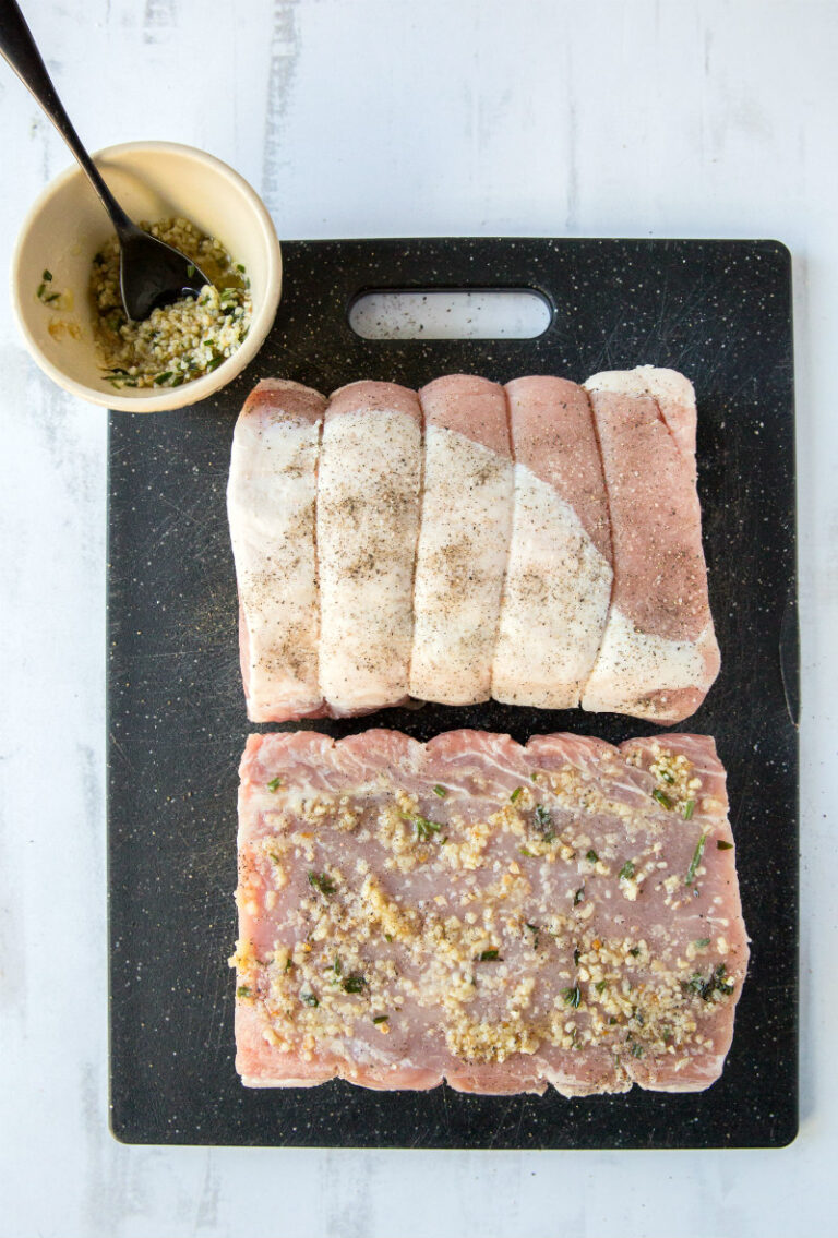 Pancetta Wrapped Pork Roast Recipe Girl