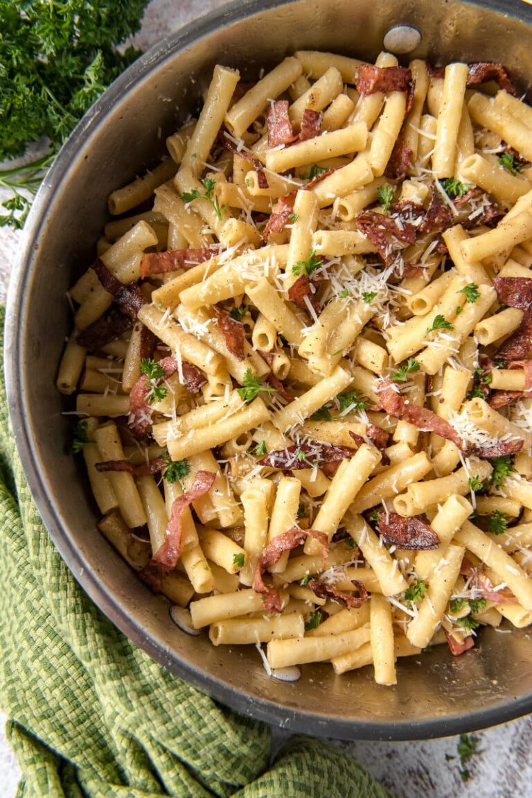 Ziti Carbonara Recipe Girl
