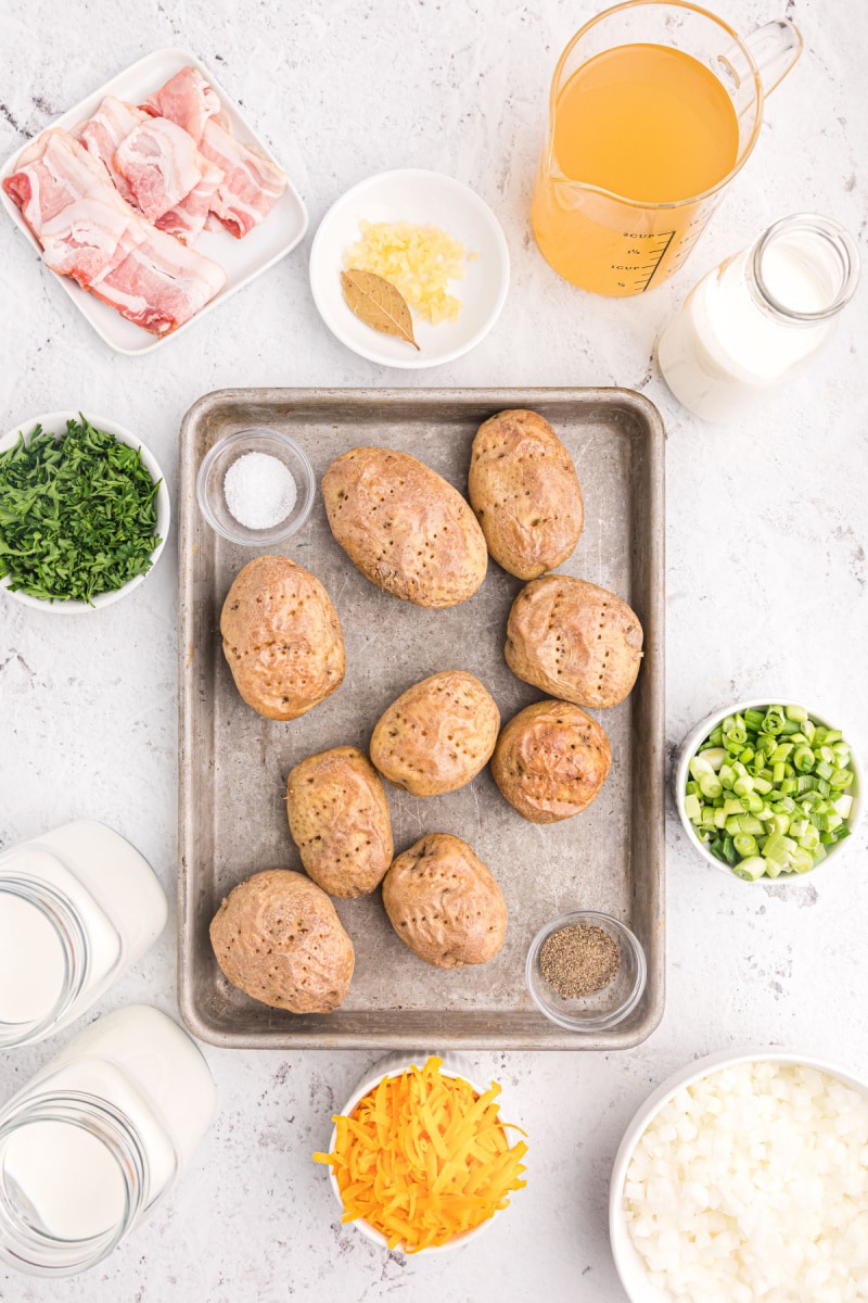 Baked Potato and Bacon Soup - Recipe Girl