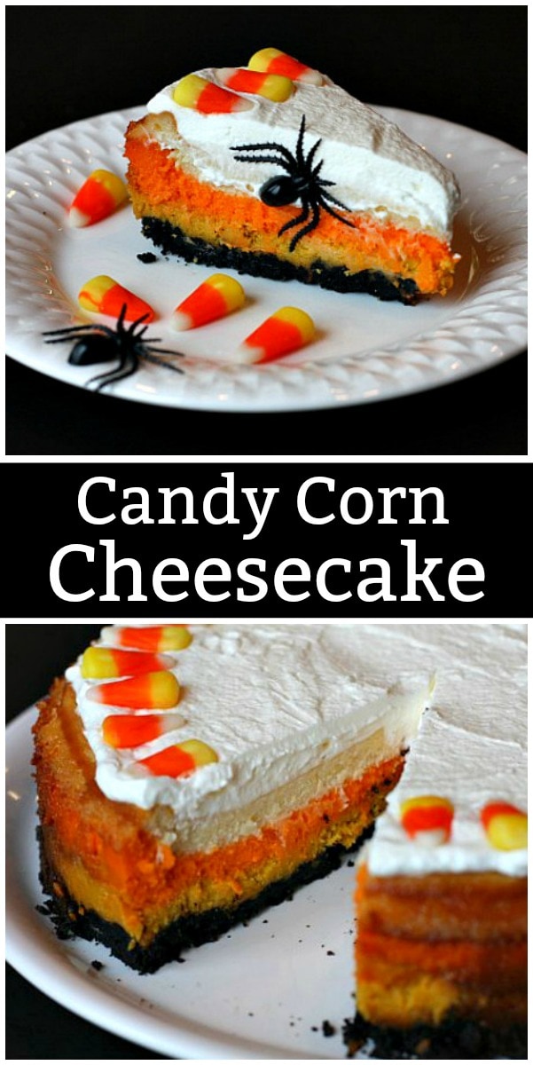 candy corn cheesecake