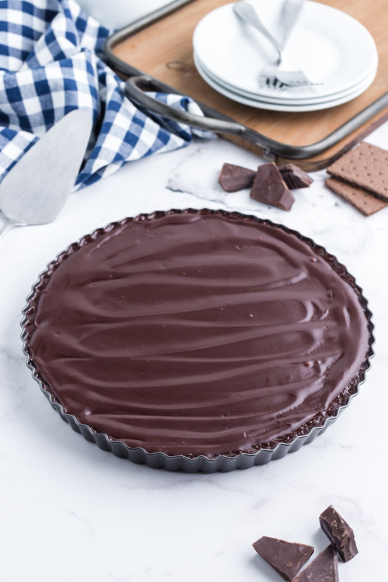 chocolate tart