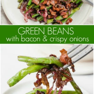 green beans with bacon