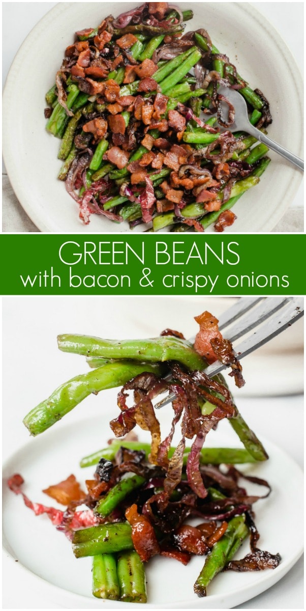 Garden Green Beans with Bacon Recipe Girl