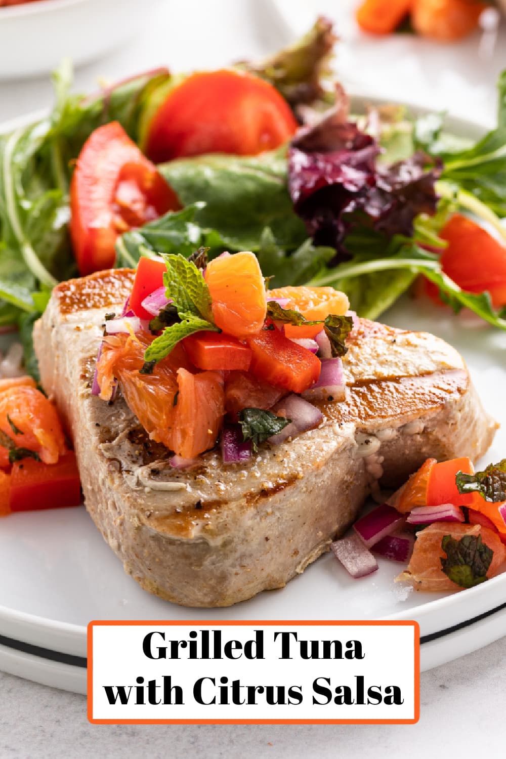 Grilled Tuna with Citrus Salsa Recipe Girl