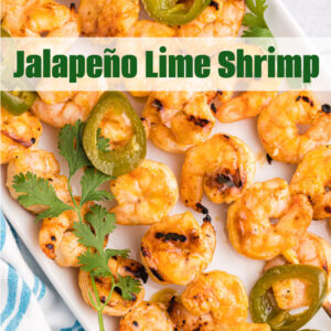 pinterest image for jalapeno lime shrimp