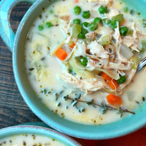 Roasted Chicken Noodle Soup - Recipe Girl