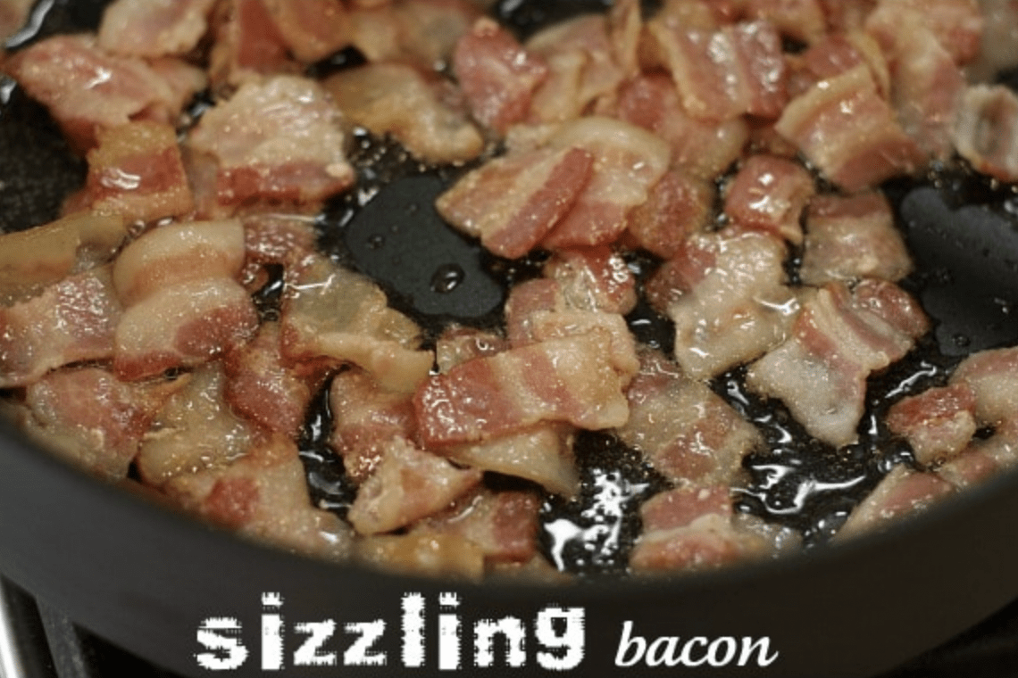 sizzling bacon