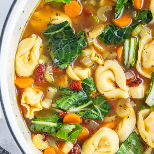 Sun Dried Tomato Tortellini Soup Recipe Girl
