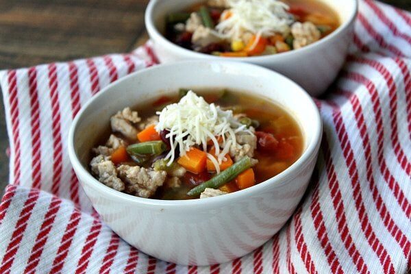 Turkey Vegetable Soup 