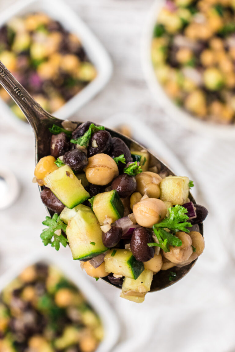 Two Bean Salad with Balsamic Vinaigrette Recipe Girl