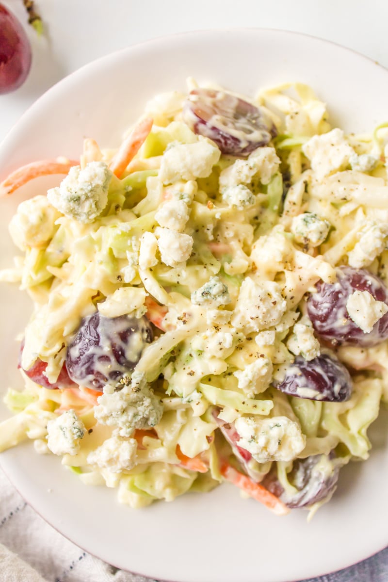 blue cheese cole slaw