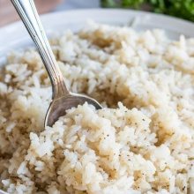 Brown Butter Rice