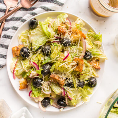 plate of salad