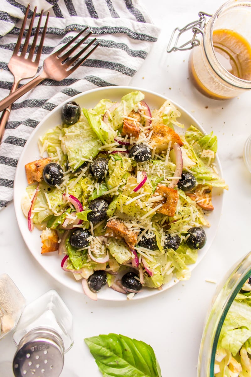 plate of salad