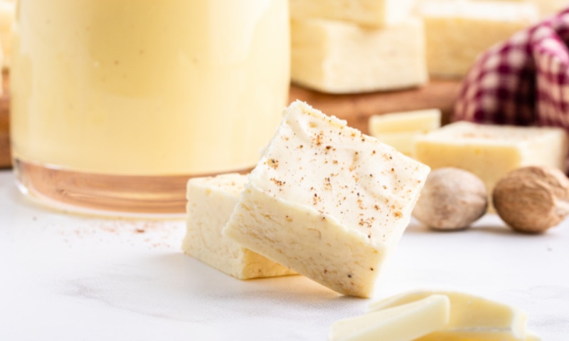 Eggnog Fudge [www.recipegirl.com]