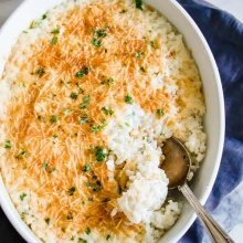 Baked Parmesan Rice