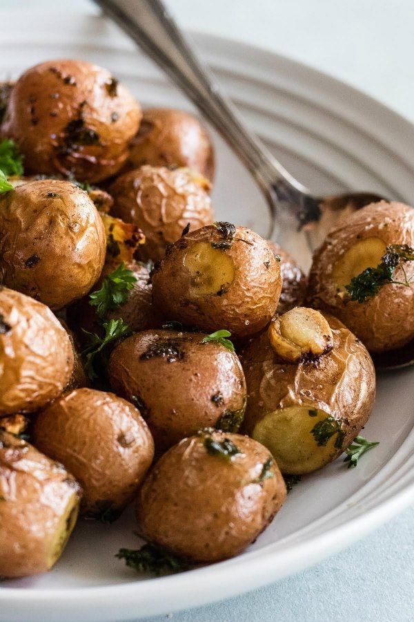 Garlic Parsley Potatoes - Recipe Girl