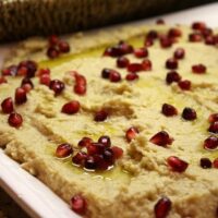 Chickpea Dip with Toasted Cumin and Pomegranate