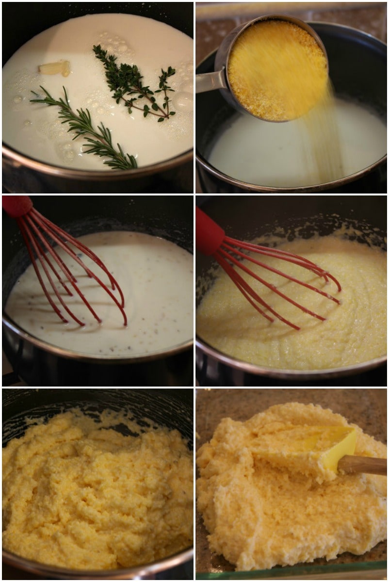 How to Make the Polenta for Sundried Tomato Polenta Bites